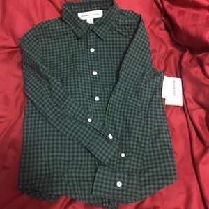 Kids Plaid long sleeve shirt